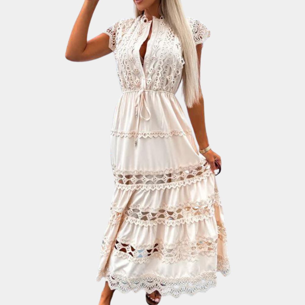 Сукня з лавандовим відтінком