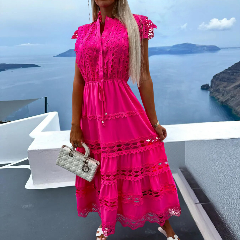 Сукня з лавандовим відтінком