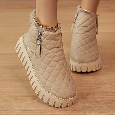 Pikowane Botki Aspen Chic