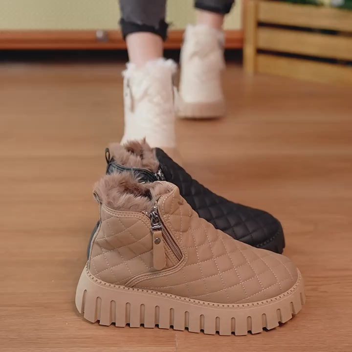 Pikowane Botki Aspen Chic